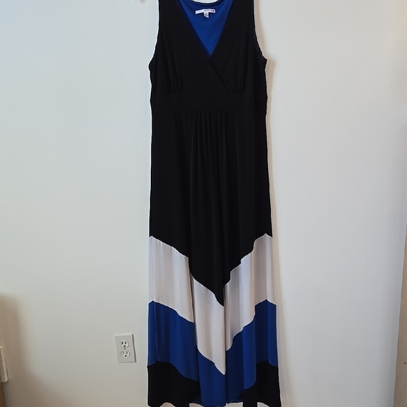 Studio One New York Sleeveless Maxi Dress - Picture 1 of 12